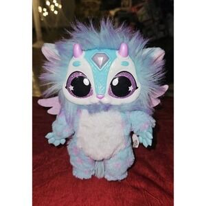 Magic Mixies Magical Misting Interactive Pet Blue Plush Doll Lights Tested WORKS